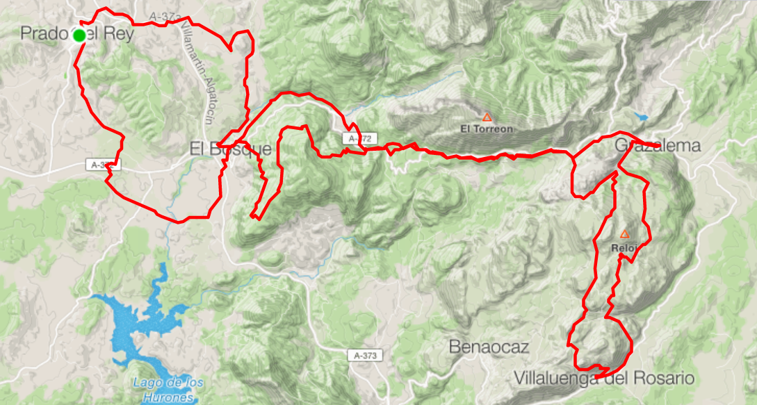 UTSB 2018 Bandolerita course map