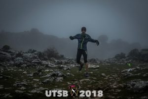 UTSB 2018 running between stones around Puerto de las Presillas